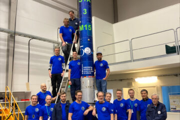 SSC raket uppskjutning Kiruna ESRANGE