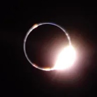 Solar Eclipse captured by Blue Ghost lander on lunar surface solförmörkelse fotograferad från månen