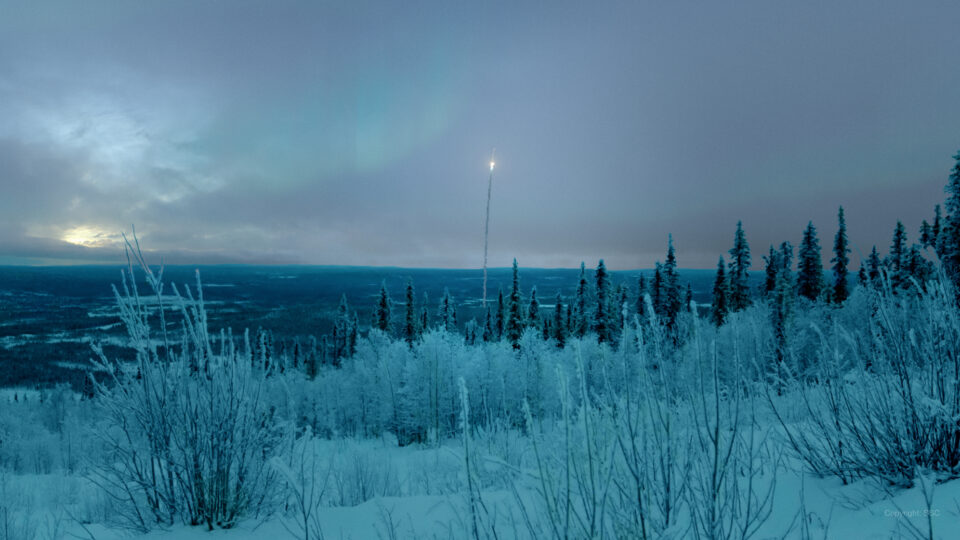 Stills from Spaceport Esrange animation