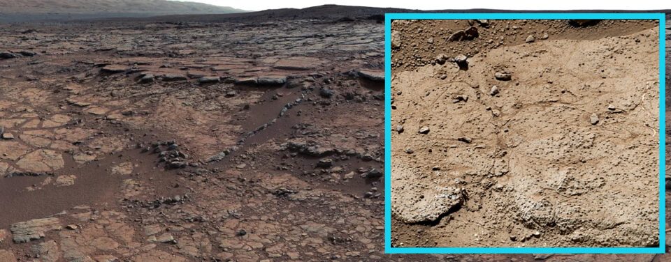 Yellowknife Bay and Cumberland sedimentary area insert