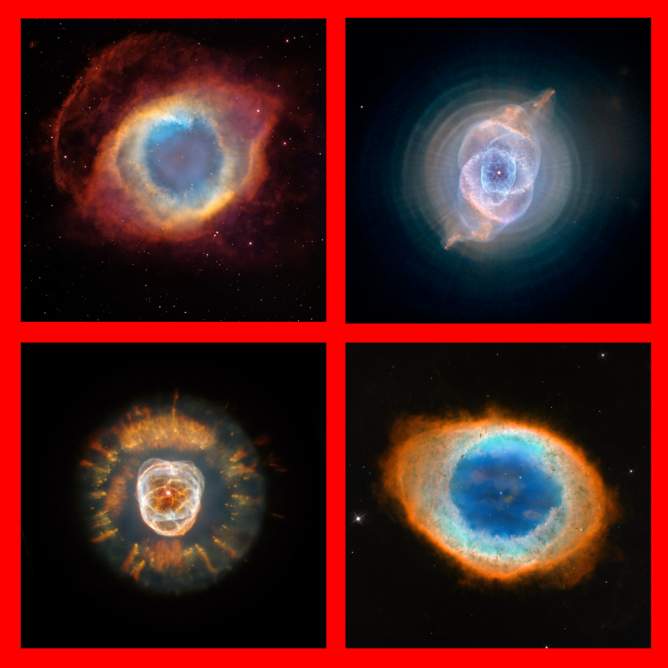 Picture 0_Four planetary nebulae