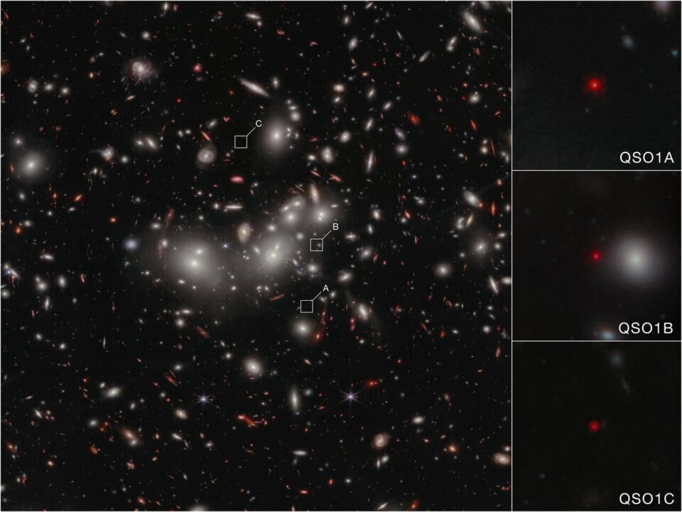 Little Red Dot Abell2744-QSO1 (NIRCam Image)